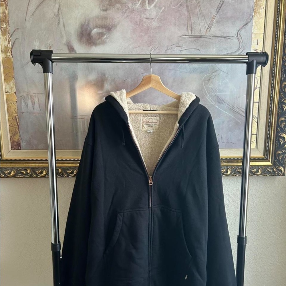Weatherproof Men's Black Hooded Jacket